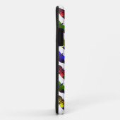 Regenbogen von Schmetterlingen iPhone 5 Fall (weiß Case-Mate iPhone Hülle (Hinten/Rechts)