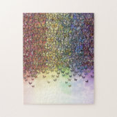 Regenbogen von Schmetterlingen Puzzle (Vertikal)