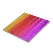 Regenbogen-Vorhang-Design Fliese (Seite)