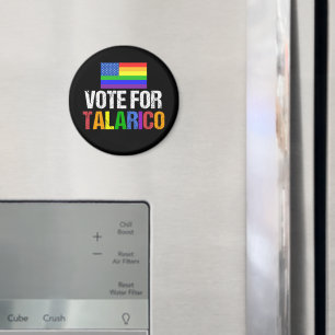 Regenbogen Wähle Talarico 2026 Wahl Magnet
