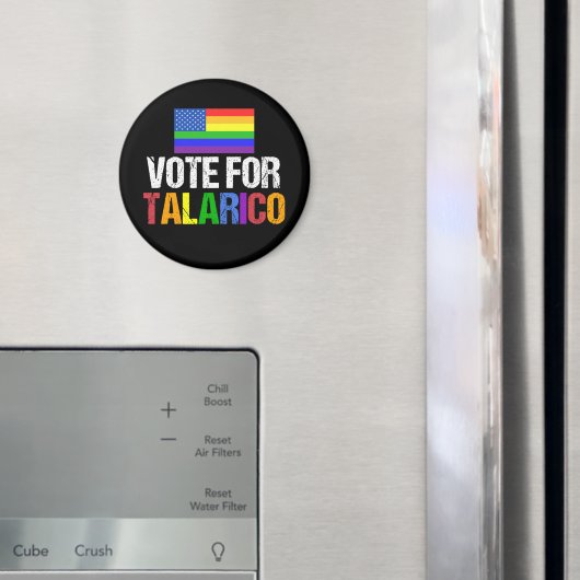 Regenbogen Wähle Talarico 2026 Wahl Magnet (In Situ (Kühlschrank))