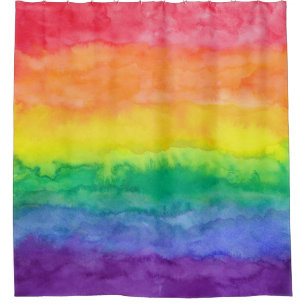 Regenbogen-Wäsche-Duschvorhang H Duschvorhang