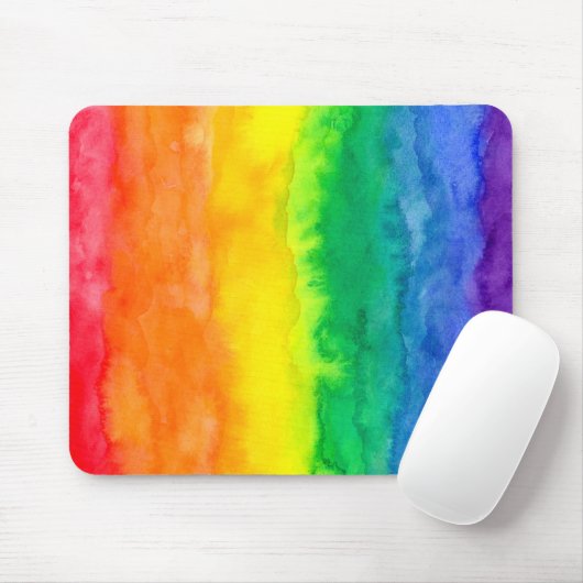 Regenbogen-Wäsche Mousepad (Mit Mouse)
