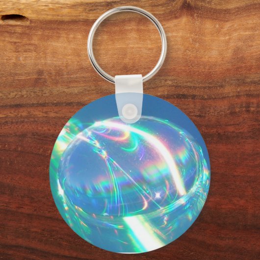 Regenbogen Wasser Drop Schlüsselanhänger (Vorderseite)