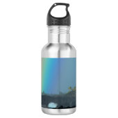 Regenbogen-Wasser-Flasche Trinkflasche (Vorderseite)