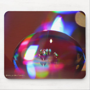 Regenbogen-Wasser-Tropfen (Mousepad) Mousepad