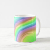 Regenbogen-Wasserfall Kaffeetasse (VorderseiteRechts)