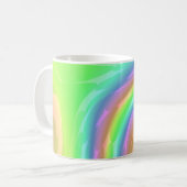 Regenbogen-Wasserfall Kaffeetasse (Vorderseite Links)