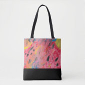 Regenbogen Wasserfallmalerei Tasche (Vorderseite)