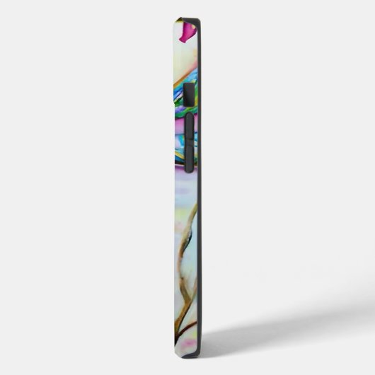 Regenbogen Wasserfarbdrachenfliege, personalisiere Case-Mate iPhone Hülle (Rückseite / Links)