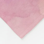 Regenbogen-Wasserfarbe Fleecedecke (Ecke)