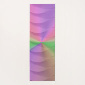 Regenbogen-Web-Spektrum Yogamatte (Rückseite)