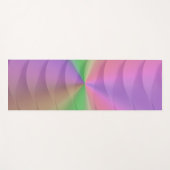 Regenbogen-Web-Spektrum Yogamatte (Vorderseite (Horizontal))