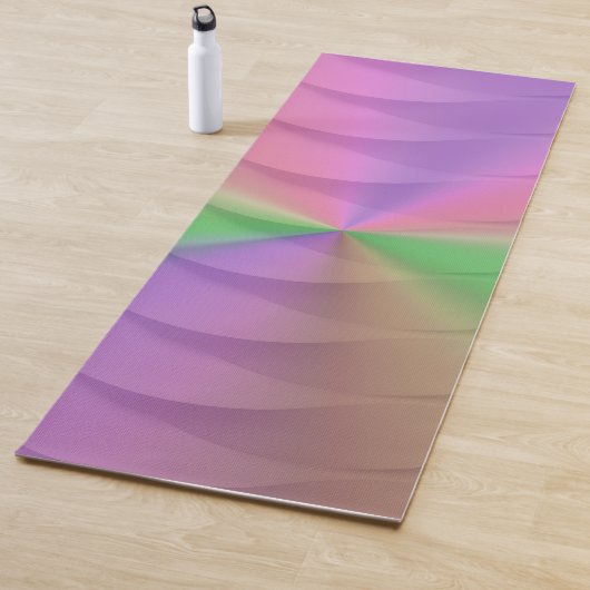 Regenbogen-Web-Spektrum Yogamatte (Beispiel)