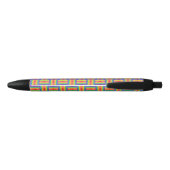 Regenbogen-Webart-Muster-Stift Kugelschreiber (Rückseite)