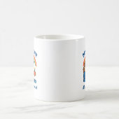 Regenbogen weiblich Fischen Apfel Bester Lehrer Al Kaffeetasse (Mittel)