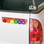 Regenbogen-Weihnachten Autoaufkleber (Auf Lkw)