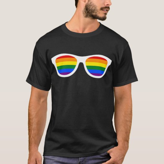 Regenbogen-Welt T-Shirt (Vorderseite)