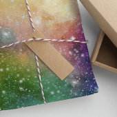 Regenbogen-Weltraum-Galaxie Seidenpapier