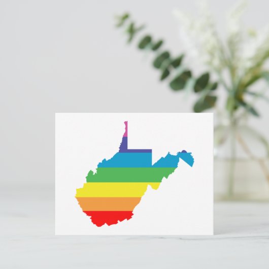 Regenbogen westjungfisch einladung (Stehend Vorderseite)