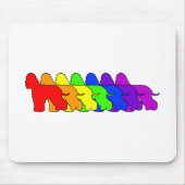Regenbogen Whiptail Mousepad (Vorne)