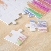 Regenbogen-Wiggle-Puzzle Puzzle (Seite)
