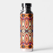 Regenbogen-Wirbel-Abstrakt-Wasserflasche Trinkflasche (Rechts)