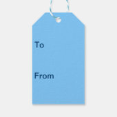 Regenbogen-Wirbel Geschenkanhänger (Rückseite)