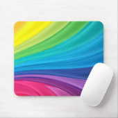 Regenbogen-Wirbel Mousepad (Mit Mouse)