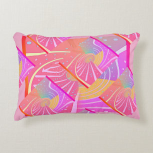 Regenbogen Wirbel Strudel Dekokissen