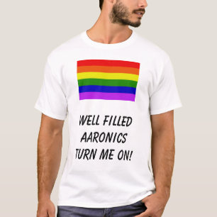 Regenbogen, wohles filledAaronics schalten mich T-Shirt