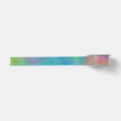Regenbogen Wolken Bath Satinband (Vorderseite)