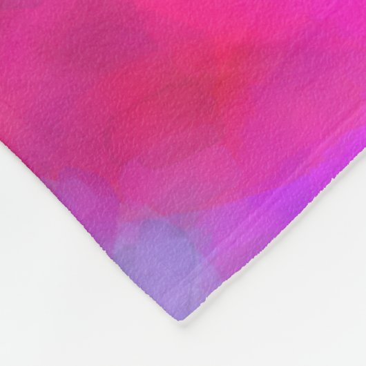 Regenbogen-Wolken Fleecedecke (Ecke)