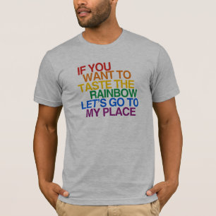 REGENBOGEN WORTE T-Shirt