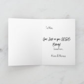 Regenbogen Wünsche: Viel Glück Sie haben diese Prü Karte (Innenseite)