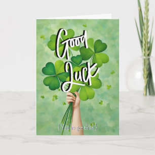 Regenbogen Wünsche: Viel Glück Sie haben diese Prü Karte