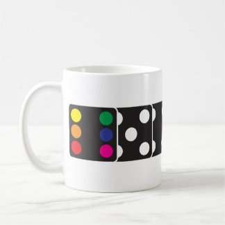 Regenbogen-Würfel-Kaffee-Tasse Kaffeetasse