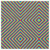 Regenbogen X - Gewebe aus Baumwolle Stoff (Nahaufnahme)