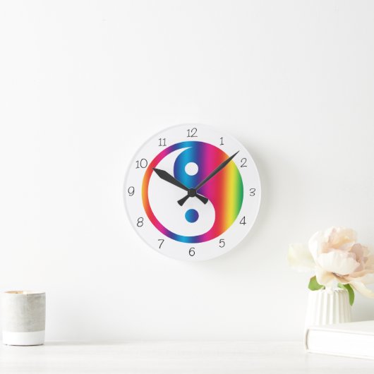 Regenbogen Yang Runde Uhr (Zuhause)