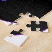 Regenbogen Yin und Yang - LGBT Puzzle (Seite)