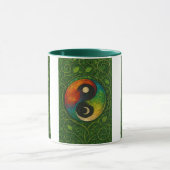 Regenbogen Yin Yang Tasse (Zentrum)