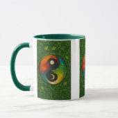 Regenbogen Yin Yang Tasse (Links)