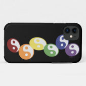Regenbogen Ying Yang iPhone 5 Hüllen (Rückseite (Horizontal))