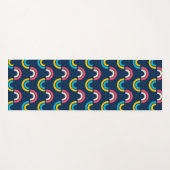 Regenbogen Yogamatte (Vorderseite (Horizontal))