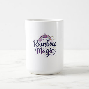 Regenbogen-Zaubertasse Bunte Regenbogen-Kaffeeta Kaffeetasse