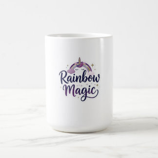 Regenbogen-Zaubertasse | Bunte Regenbogen-Kaffeeta Kaffeetasse