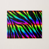 Regenbogen-Zebra Puzzle (Horizontal)