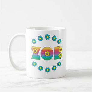 Regenbogen Zoe Flores Kaffeetasse
