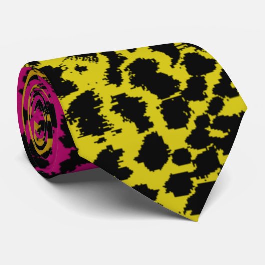 Regenbogen-Zuhälter-Krawatte Krawatte (Gerollt)