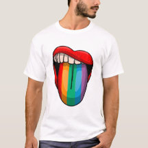 Regenbogen-Zungen-Stolzmonat LGBTQ Bolder Stolz-De